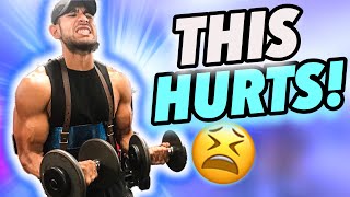 INSANE BICEP PUMP! I WISH I KNEW THIS BEFORE LIFTING | THE JOURNEY EP. 8
