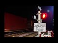 trackside freight train through bushfire smoke southern highlands australian trains