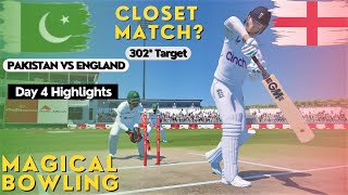 Closest Match Ever/Magical Bowling - Pakistan vs England Test 2022 - Cricket 22 - Gameplay 1080p