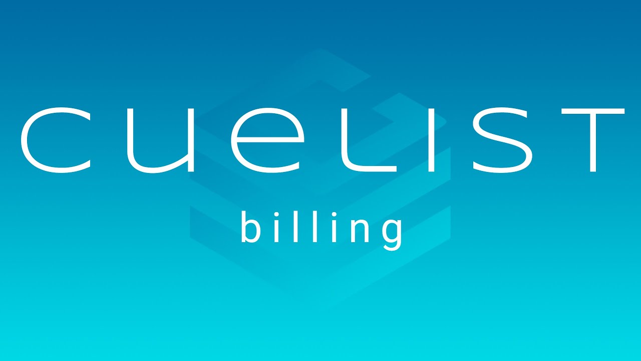 Cuelist Billing Youtube
