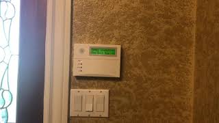 ADT Security System Safewatch Vista Motion Detector Test