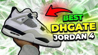 BEST QUALITY DHGATE JORDAN 4! (HAUL UNBOXING!)