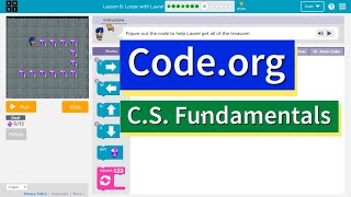Loops with Laurel Lesson 8.8 Course B Code.org Tutorial with Answers