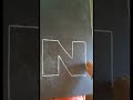 HOW DRAW 3D LETTER N