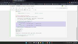 Simpson's 1/3rd rule using python