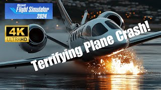 Epic Precision Landing Goes Wrong – Gaming Flight Simulator 2024 – 4K