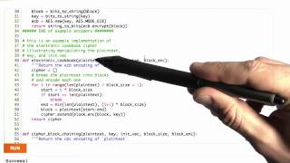 CBC Implementation - Applied Cryptography