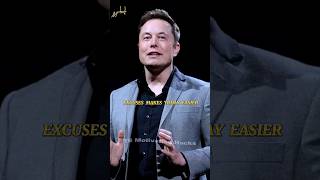 Excuses Makes today Easier but 🤔😰 #shorts #elonmusk #billionaire #businessman #motivation #quotes