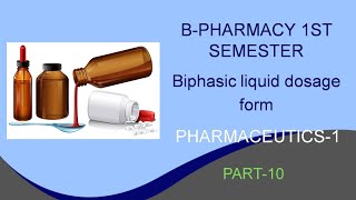 Biphasic liquid dosage form | Pharmaceutics - 1