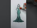 let’s create a creative dress from glitter art dress fashion creative lets glitter artist