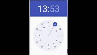 How to create TimePicker android app in android studio