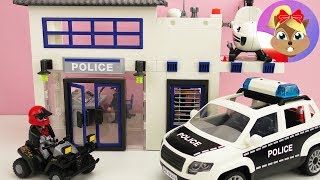 Nowy komisariat policji Playmobil 9372 | unboxing i budowanie