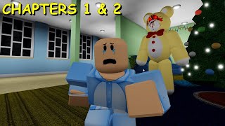 How to Escape Teddy [Alpha] CHAPTERS 1 & 2 + Secret Gift Badge - ROBLOX