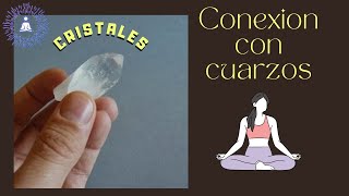 ☝☝👁‍🗨 Meditación de CONEXIÓN con tus cristales💎 PRACTICA con cada uno