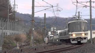 【JR西日本】奈良電車区221系NA405編成＠高井田〜河内堅上('12/01)