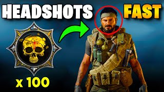 20+ HEADSHOTS EVERY GAME! Fastest Way To Get Headshots In Black Ops 6 (Get Headshots Fast BO6)