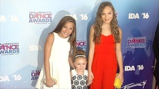 Mackenzie, Natalya, Maddie Ziegler 2016 Industry Dance Awards Red Carpet