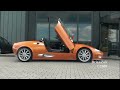 spyker c8 spyder test drive factory