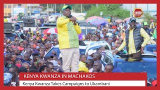 Kenya Kwanza Leaders Accuse Azimio of Perpetuating Politics of Deceit as they Toured Ukambani Area.