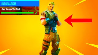 Dual Jonesy The First Fortnite