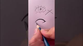 Very easy to draw eyes 👀😱