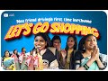 Friend driving lo first time || Let's go shopping || Suma