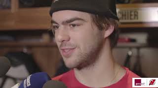Hear from Dawson Mercer, Nico Hischier and Lindy Ruff ahead of tonight's game against Montreal.