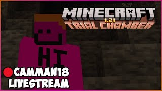 Beating NEW Ominous Trials in Survival Minecraft camman18 Full Twitch VOD