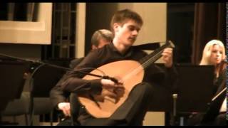 Antonio Vivaldi - Lute concerto D-dur RV93 (Jonas Kublickas, lute) [Rostropovich foundation]