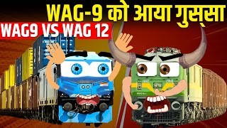 आख़िर क्यों WAG12 आने के बावजूद रेलवेज़ WAG 9 का और जोर शोर से production कर रही है, कहानी WAG-9 की