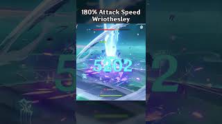 180% ATTACK SPEED WRIOTHESLEY