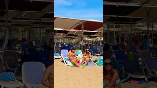 🇹🇷 Side Beach Antalya Travel. Sunny day at the Beach #502 #side #turkey #beach