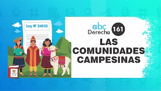 Las comunidades campesinas- ABC del Derecho 161