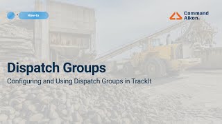 Setting up and using Dispatch Groups