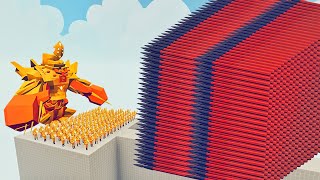 100x GOLDEN KNIGHTS + GOLD GOLEM vs EVERY GOD - Totally Accurate Battle Simulator TABS