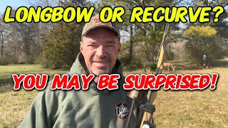 Longbow Or Recurve? The Difference May Surprise You!