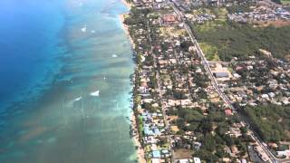 (HD) Flight over Kihei Beach and the Kihei Regional Park - Maui Hawaii - Pacific Ocean Waves