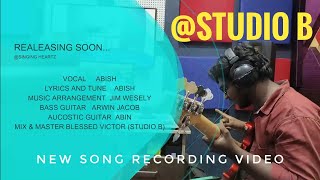 Our New Song Recording @Studio B