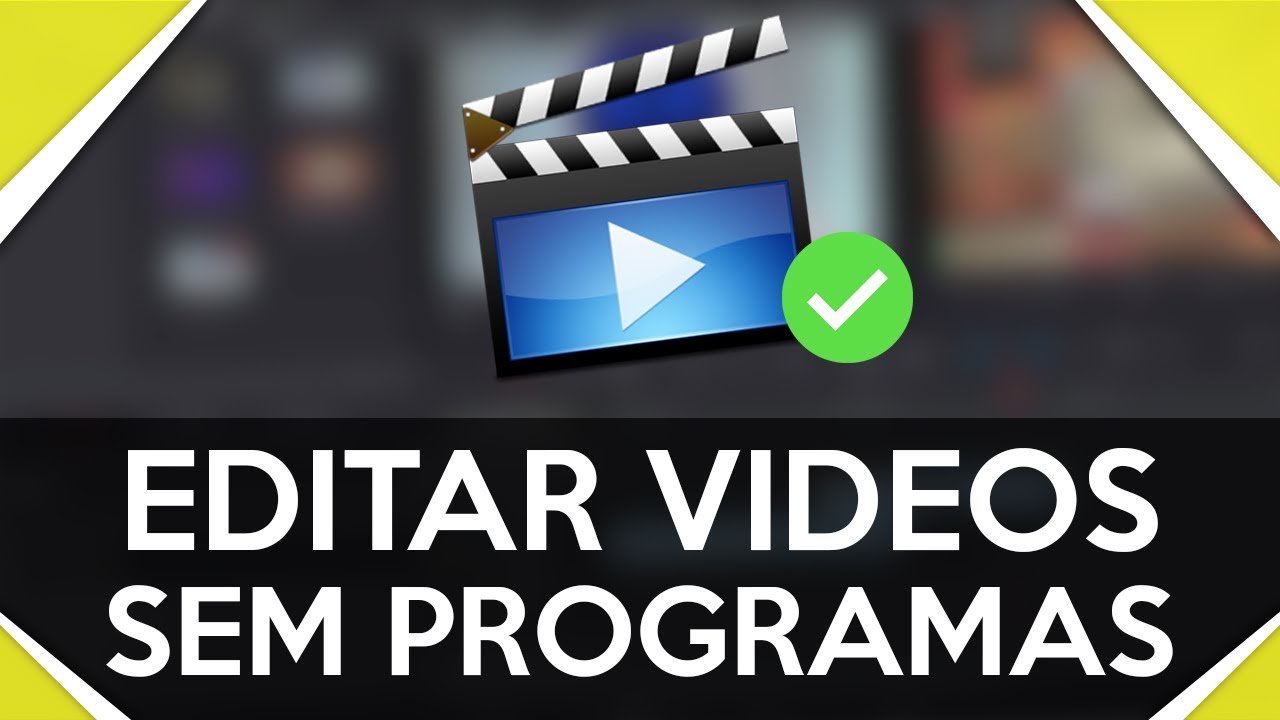 Como Editar Vídeos Online Sem Programas | SEM BAIXAR NADA | DICA ...