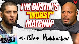 Islam Makhachev CLAIMS he'll FINISH Dustin Poirier EASILY to defend title | Daniel Cormier Check-In