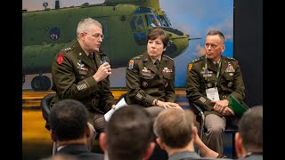 AUSA 2023 Warriors Corner:  The Special Operations Forces, Space and Cyber Triad