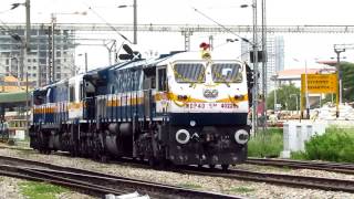 Indian Railways : Brand New Dual Cab WDP4D Testing