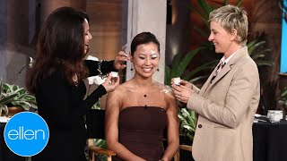 Fran Drescher and Ellen Prep Miss California (Season 7)