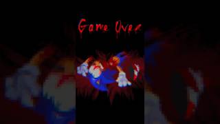 MOST BRUTAL SONIC DEATH SCENE EVER?! #shorts #sonic #horror #exe #sonicexe #creepypasta #gameover