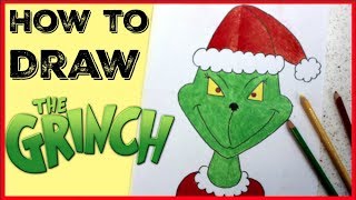 How to Draw the Grinch // Easy Drawing for kids