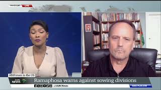 AfriForum in the US | Ramaphosa warns against sowing divisions: Dr Dale McKinley weighs in