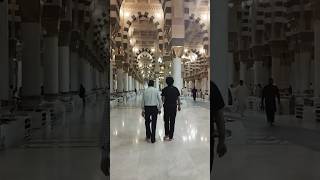 মসজিদ নববীর ভিতরে #madinah #cutiepielln #islam @Islamiccutiepielln