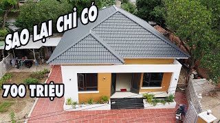 Mẫu nhà cấp 4 giá 700 triệu rất đẹp mà lại rẻ