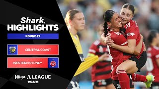 Central Coast v Western Sydney - Shark Highlights | Ninja A-League 2024-25 | Round 17