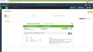 Maredith Management: Smartwebs Violation Tutorial
